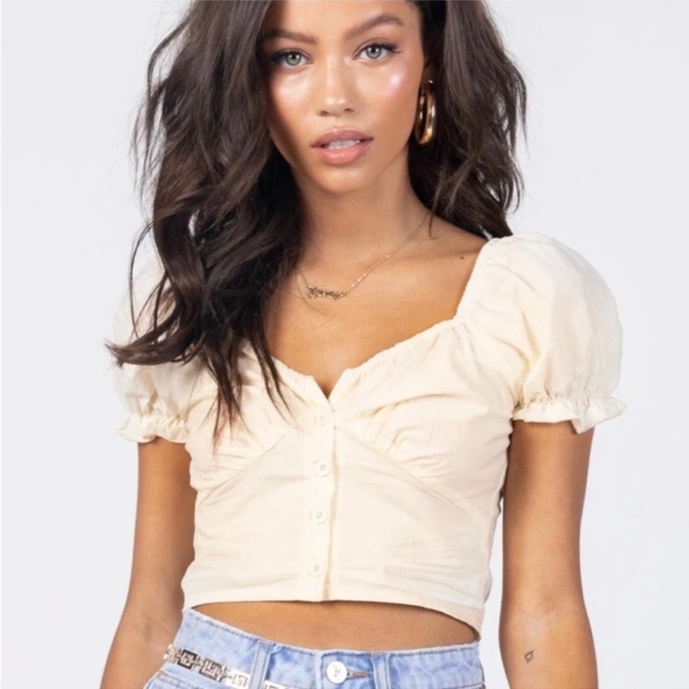 Princess Polly Abe Crop Top